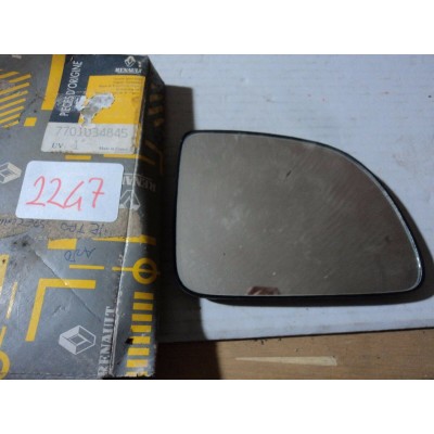 2247 - SPECCHIETTO VETRO SPECCHIO ESTERNO - 7701034845 RENAULT CLIO