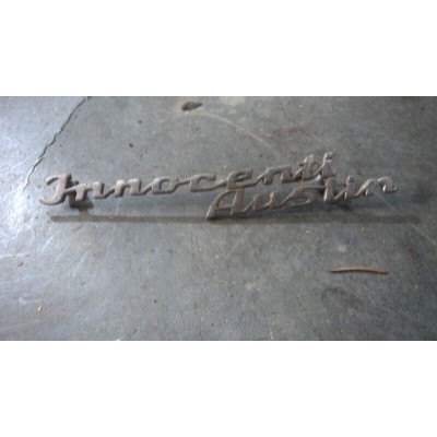 2261 - LOGO EMBLEM STEMMA SCRITTA INNOCENTI AUSTIN