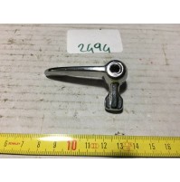 2494 - MANETTINO CHIUSURA DEFLETTORE FIAT 850 500 CROMATO