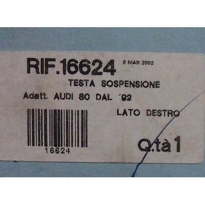 A1149 - VEMA 16624 - TESTINA SOSPENSIONE STERZO AUDI 80 DAL 1980 AL 1992-0