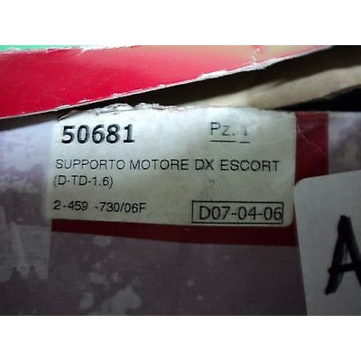 A1181 - BIRTH 50681 - SUPPORTO MOTORE FORD ESCORT DESTRO DX TD D 1.6-0