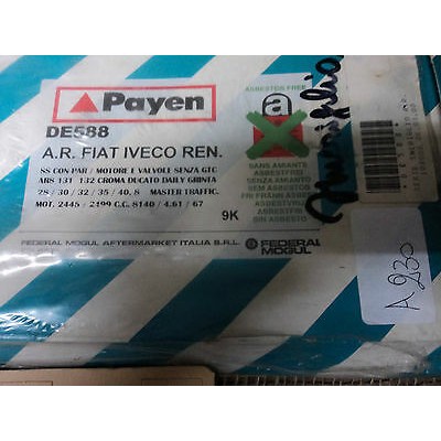 A230 - KIT GUARNIZIONI PAYEN DE588 AR8 131 132 CROMA DUCATO GRINTA MASTER FIAT-0