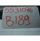 B189 - PULEGGIA ORIGINALE FIAT 5531076 