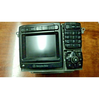 B23 -- ORIGINALE MERCEDES A2208203789 COMAND RADIO NAV W215 CL W220 S