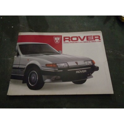 B277i - VARI DEPLIANT OPUSCOLI ROVER SD1-0