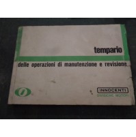 B278F - TEMPARIO DELLE OPERAZIONI DI MANUTENZIONE E REVISIONE INNOCENTI