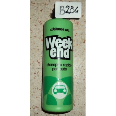 B284 - SHAMPOO RAPIDO PER AUTO - WEEK END JOHNSON WAX - PULIZIA AUTO LAVAGGIO