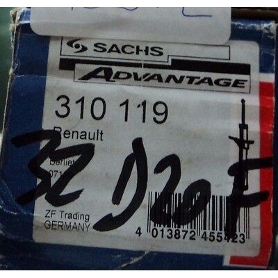 B342 - SACHS 310119 AMMORTIZZATORE RENAULT MEGANE I SCENIC I-0