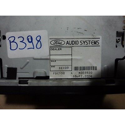 B398  - STEREO SISTEMA AUDIO ORIGINALE FORD FDC100 M003920-0