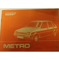 B406M - LIBRETTO USO E MANUTENZIONE AUSTIN ROVER METRO