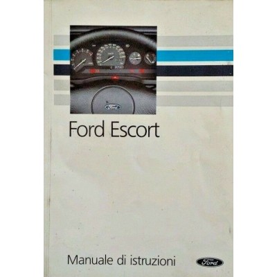 B406Q - LIBRETTO USO E MANUTENZIONE FORD ESCORT