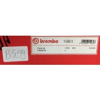 B559 - BREMBO 14.5590.10 TAMBURO FRENI IVECO DAILY I II - 7162112 7165379