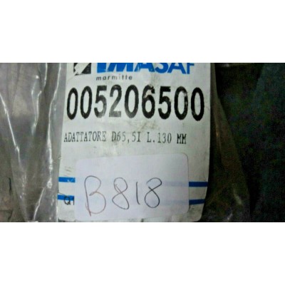 B818 -- ADATTATORE D65 5I L.130 5206500 MARMITTA SCARICO-0