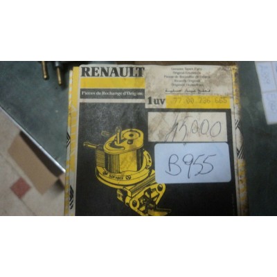 B955 -- POMPA BENZINA CARBURANTE ORIGINALE RENAULT R5 R5 TL 7700736665-0