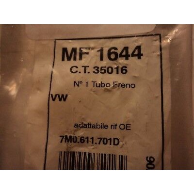 C1077 - 7M0.611.701D - TUBO FRENO VOLKSWAGEN SEAT ALHAMBRA SHARAN FORD GALAXY-0