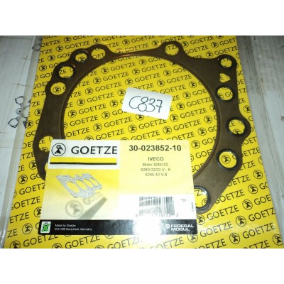 C837 - 30-023852-10 GOETZE - GUARNIZIONE TESTATA TESTA IVECO 8260.02 8280.02 V8