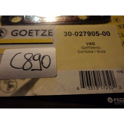 C890 - 30-027905-00 GOETZE GUARNIZIONE TESTATA TESTA GOLF VENTO IBIZA VW SEAT-0