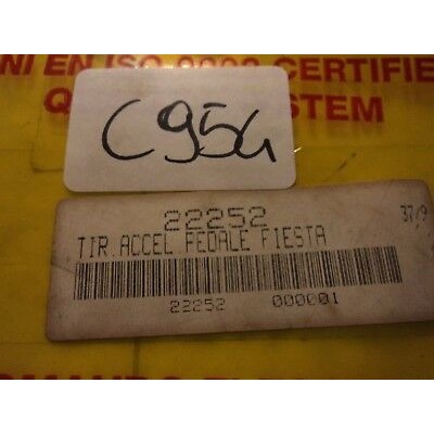 C954 - 22252 MALO - TIRANTE CAVO PEDALE ACCELERATORE FORD FIESTA -0