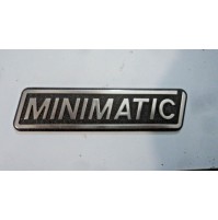 D147 - LOGO SCRITTA STEMMA EMBLEM EMBLEMA FREGIO BADGE INNOCENTI MINI MATIC