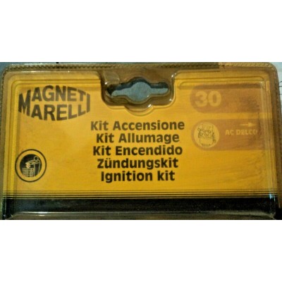 D564 § CONDENSATORE + PUNTINE MAGNETI MARELLI VOLVO 340 OPEL MANTA KADETT CORSA-0