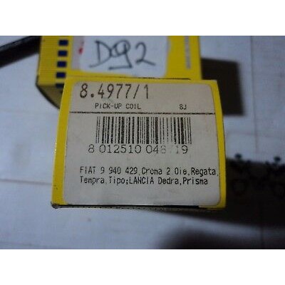 D92 - PICK UP COIL Spinterogeno FIAT CROMA REGATA DELTA TIPO PRISMA IMPULSORE-0