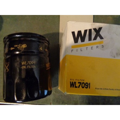 D9H XX - FILTRO OLIO OIL FILTER WL7091 FIAT PANDA 1000 141