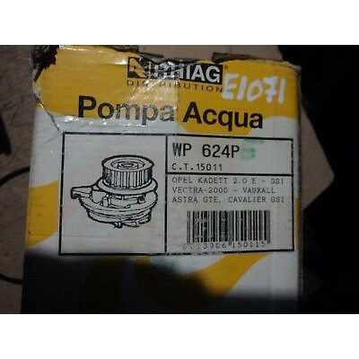 E1071 - POMPA ACQUA PUMP WATER - WP624P OPEL KADETT VECTRA ASTRA-0