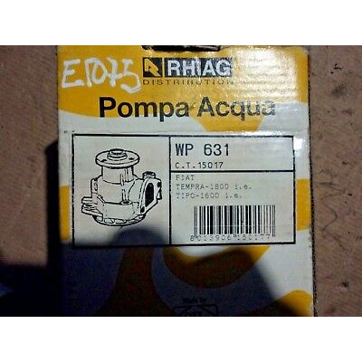 E1075 - POMPA ACQUA PUMP WATER - WP631 FIAT TEMPRA TIPO-0