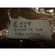 E119 - SCRITTA LOGO MODANATURA STEMMA PARAFANGO FIAT SX 