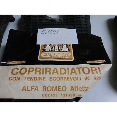 E1598 - COPRIRADIATORE ALFA ROMEO ALFETTA -0