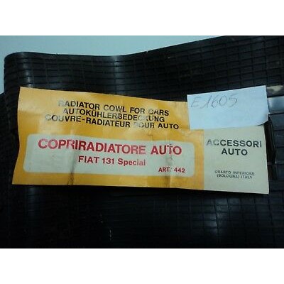 E1605 - COPRIRADIATORE IN GOMMA FIAT 131 SPECIAL-0