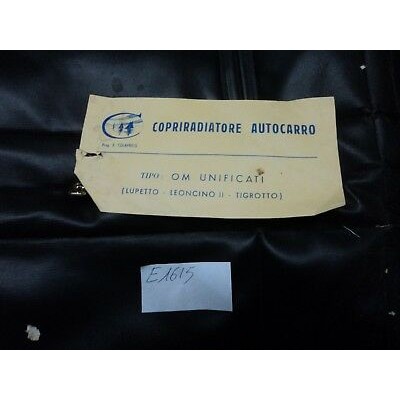 E1615 - COPRIRADIATORE FIAT LEONCINO TIGROTTO LUPETTO OM 40-0