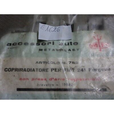 E1626 - COPRIRADIATORE FIAT 241  FURGONE-0