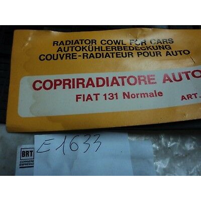 E1633 - COPRIRADIATORE FIAT 131 NORMALE-0