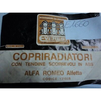 E1660 - COPRIRADIATORE ALFA ROMEO ALFETTA -0