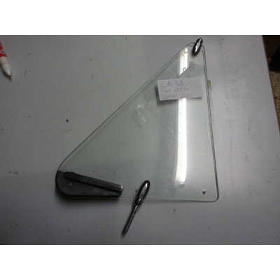 E1682 - VETRO DEFLETTORE ANTERIORE SINISTRO SX FIAT 127 - TEMPER GLASS