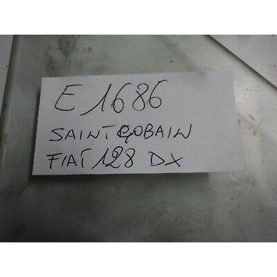 E1686 - VETRO DEFLETTORE ANTERIORE DESTRO DX FIAT 128 - SAINT GOBAIN -0