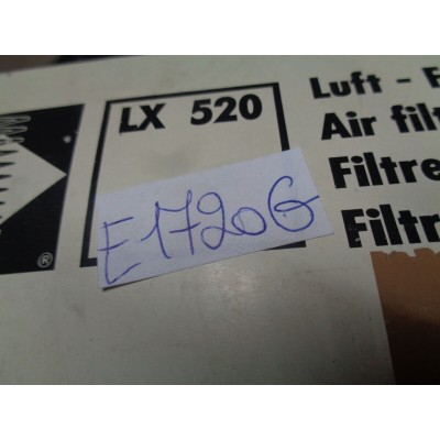 E1720G - FILTRO ARIA AIR FILTER LX520 CITROEN ZX 1.6-1