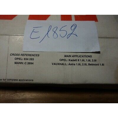 E1852 - FILTRO ARIA AIR FILTER OPEL KADETT ASTRA PA7108-0