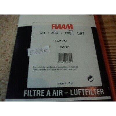 E1881C - FILTRO ARIA AIR FILTER - FIAAM PA7176 ROVER 25 100 200 400 800 MG ZR -0