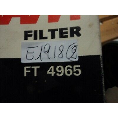 E1918 - FILTRO OLIO - OIL FILTER - FT4965 BMW E46 E81 E82 E87 E90 E92 E61-0