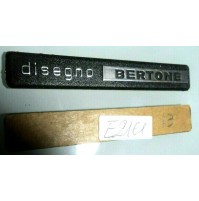 E2161 - DISEGNO BERTONE SCRITTA LOGO EMBLEM FREGIO Lamborghini Ferrari Dino 