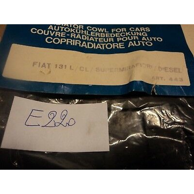 E220 - COPRIRADIATORE FIAT 131 L CL SUPERMIRAFIORI D DIESEL-0