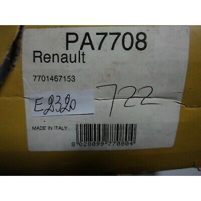 E2320 - PA7708 7701467153 POMPA ACQUA RENAULT CLIO EXPRESS TWINGO 1.2 -0