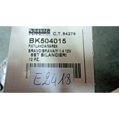 E2418 -- BK405015 KIT 12 PEZZI BILANCIERI FIAT LANCIA 1.4 BRAVO BRAVA MAREA Y -0