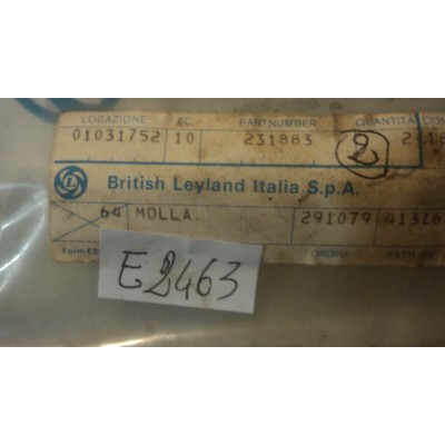 E2463 XX - 231883 MOLLA ANTIRUMORE ORIGINALE UNIPART BRITISH LEYLAND LAND ROVER-0