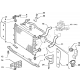 E2671 -- 51751383 STAFFA FISSAGGIO RADIATORE FIAT MULTIPLA NUMERO 5 IN FUGURA