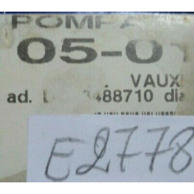 E2778 - POMPA FRENI OPEL CORSA A KADET E ASTRA 1840 OPEL 558194 3488710 558001 -0