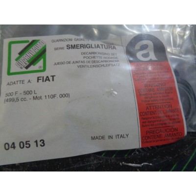 E3069 - GUARNIZIONE TESTA TESTATA SMERIGLIO FIAT 500 L F - MOTORE 110F.000-0