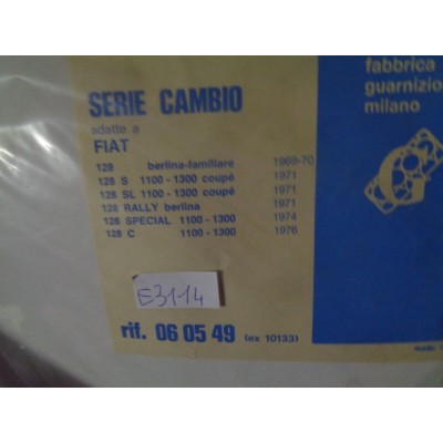 E3114 - KIT SERIE SET GUARNIZIONI CAMBIO FIAT 128-0